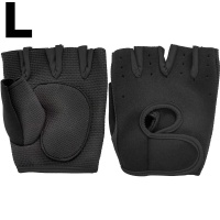 Перчатки для фитнеса р.L (черные) C33345