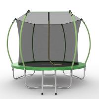 Батут с внутренней сеткой и лестницей EVO JUMP Internal 8ft (Green)