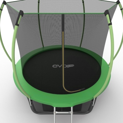 Батут с внутренней сеткой и лестницей EVO JUMP Internal 10ft (Green) + нижняя сеть